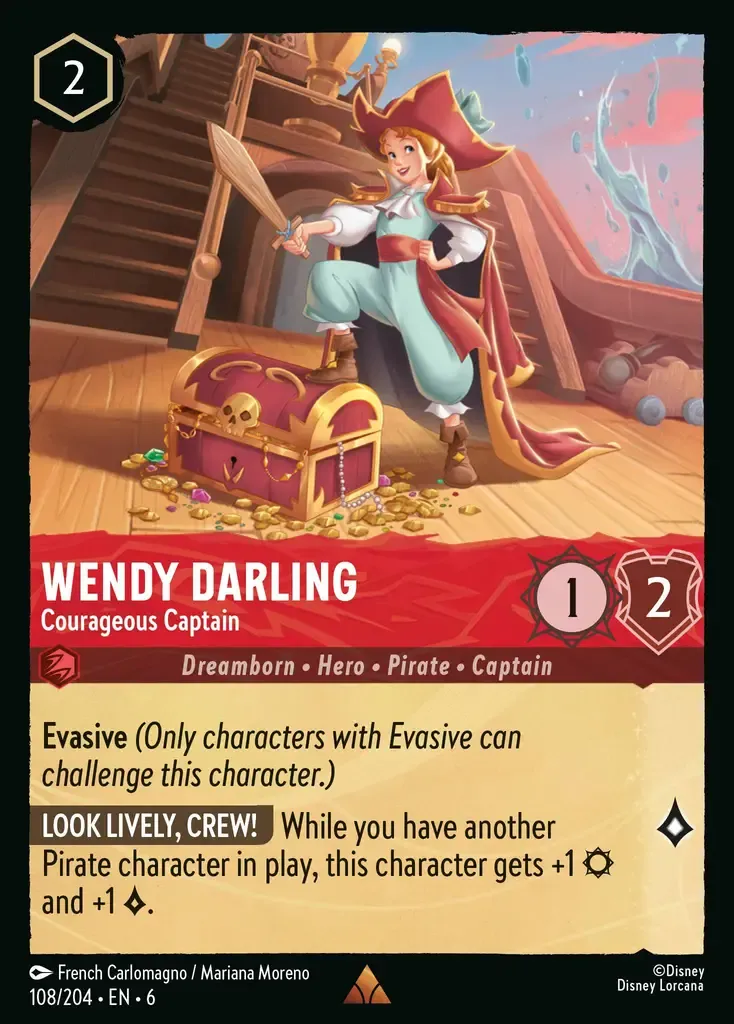 Wendy Darling - Courageous Captain · Azurite Sea 108/204