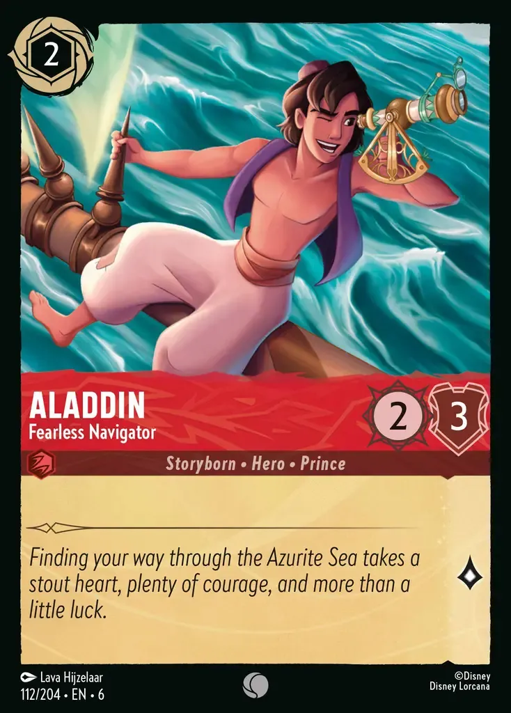 Aladdin - Fearless Navigator · Azurite Sea 112/204