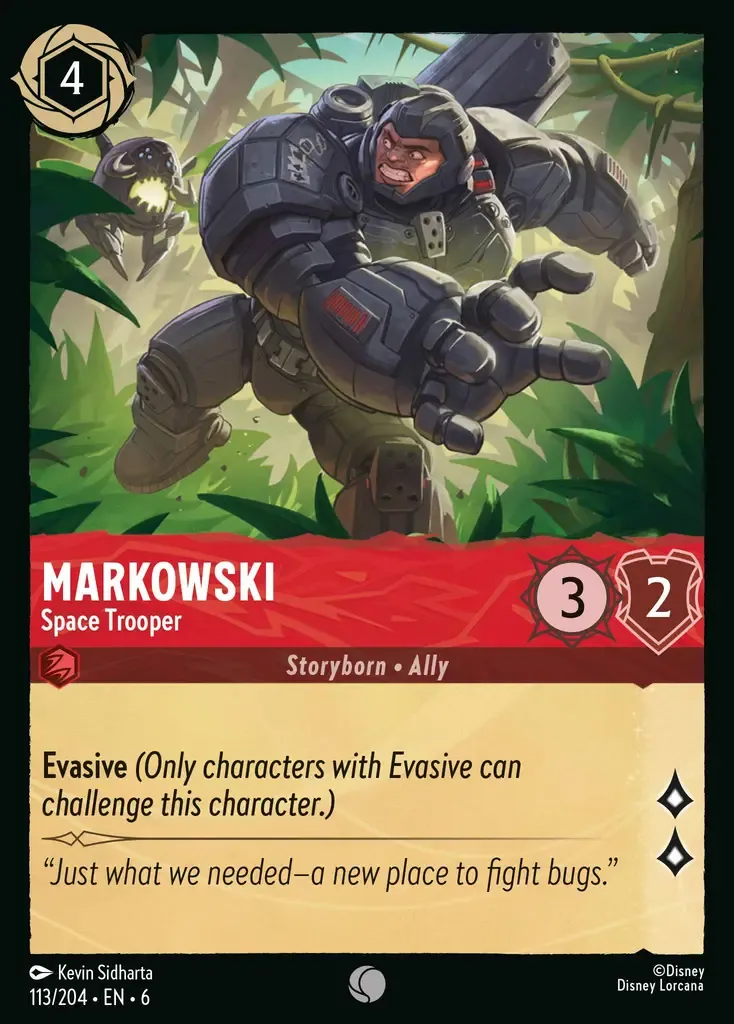 Markowski - Space Trooper · Azurite Sea 113/204