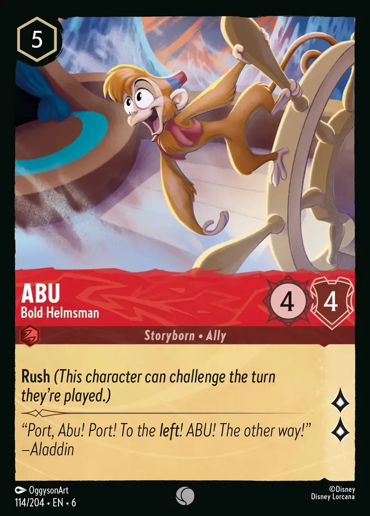 Abu - Bold Helmsman · Azurite Sea 114/204