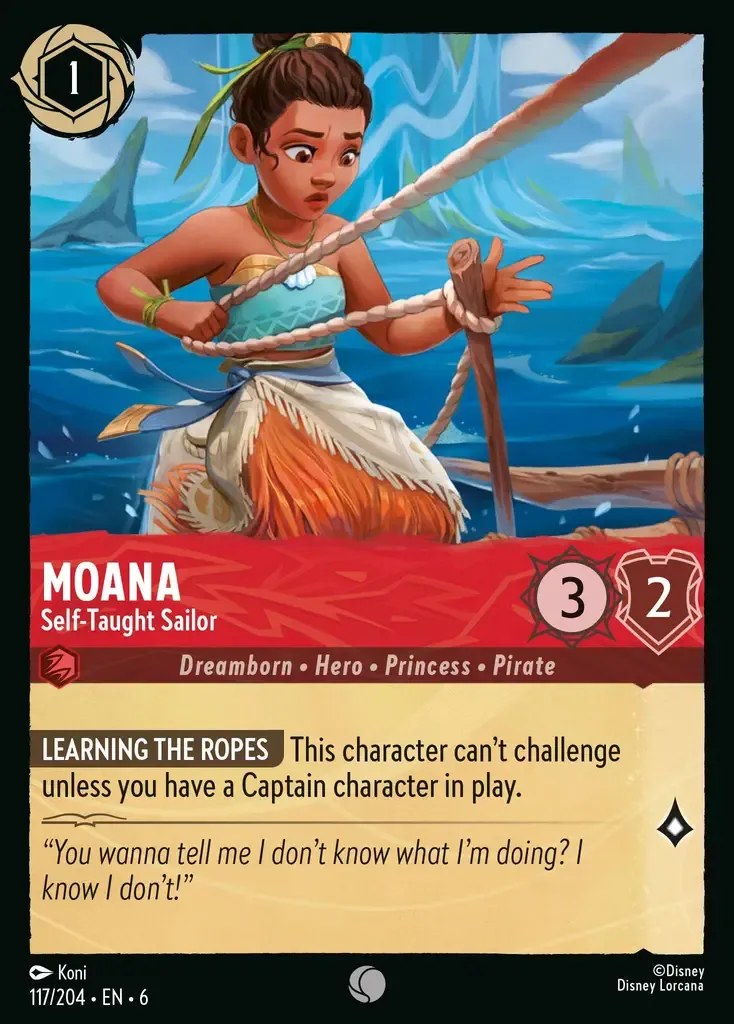 Moana - Self-Taught Sailor · Azurite Sea 117/204