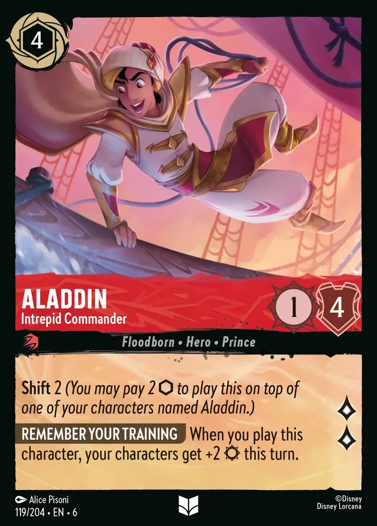 Aladdin - Intrepid Commander · Azurite Sea 119/204