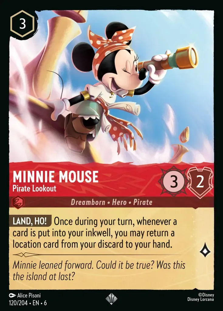 Minnie Mouse - Pirate Lookout · Azurite Sea 120/204