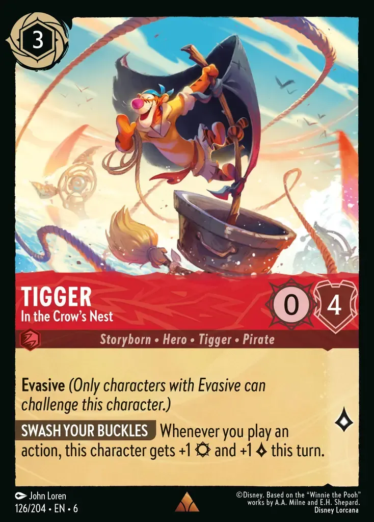 Tigger - In the Crow's Nest · Azurite Sea 126/204