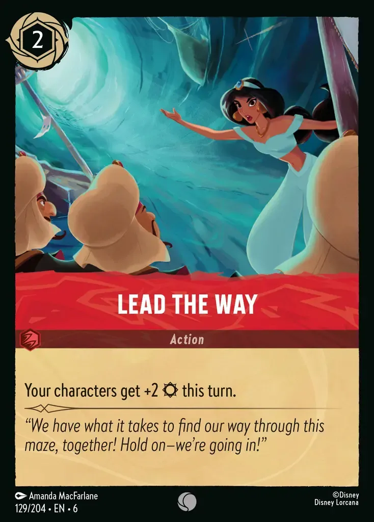 Lead the Way · Azurite Sea 129/204