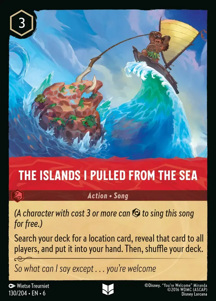 The Islands I Pulled from the Sea · Azurite Sea 130/204