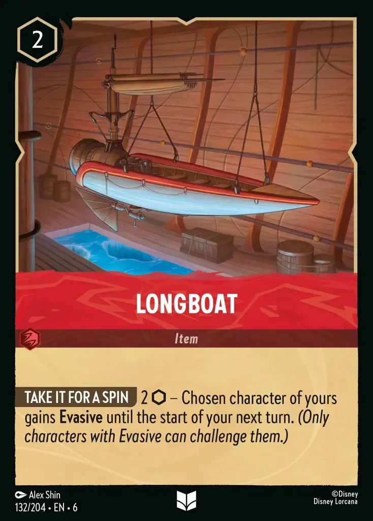 Longboat · Azurite Sea 132/204