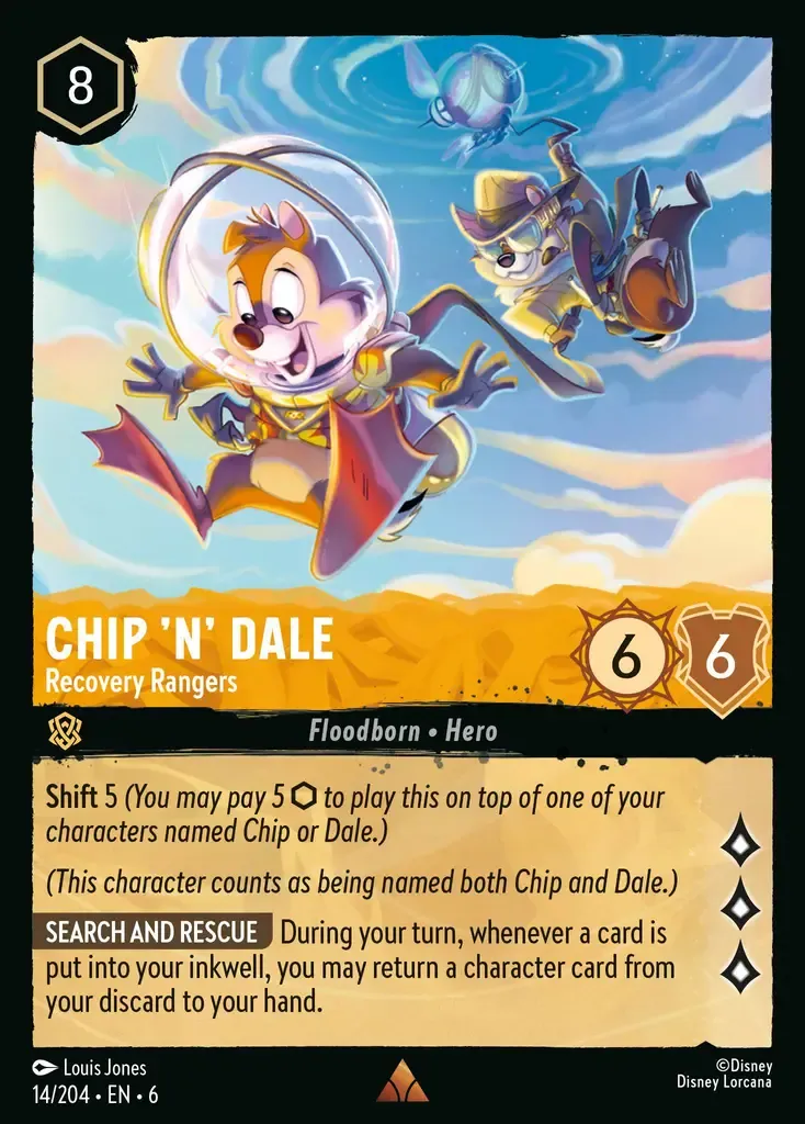 Chip 'n' Dale - Recovery Rangers · Azurite Sea 14/204