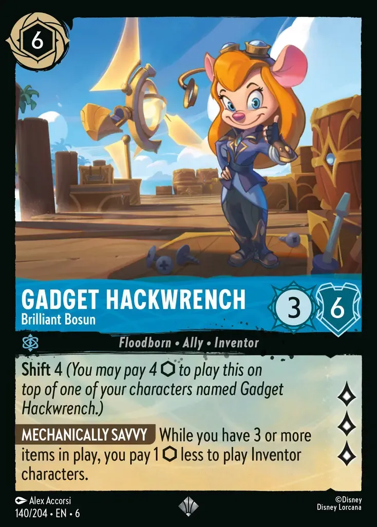 Gadget Hackwrench - Brilliant Bosun · Azurite Sea 140/204