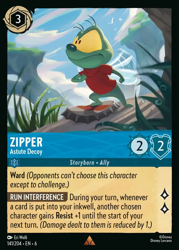 Zipper - Astute Decoy · Azurite Sea 141/204