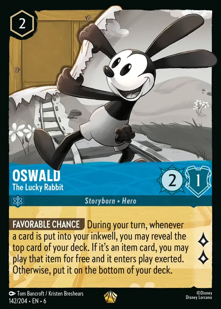 Oswald - The Lucky Rabbit · Azurite Sea 142/204