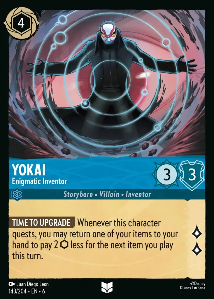 Yokai - Enigmatic Inventor · Azurite Sea 143/204