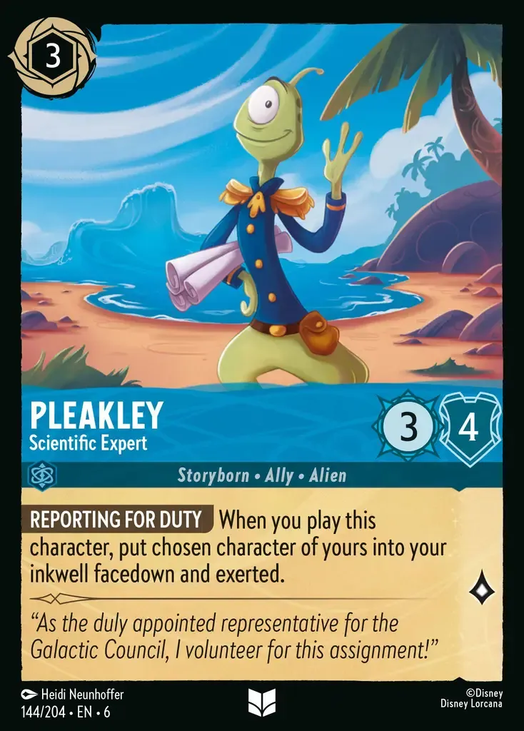 Pleakley - Scientific Expert · Azurite Sea 144/204