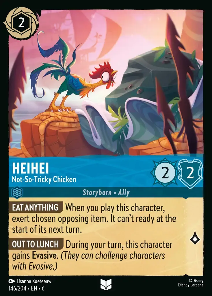 Heihei - Not-So-Tricky Chicken · Azurite Sea 146/204