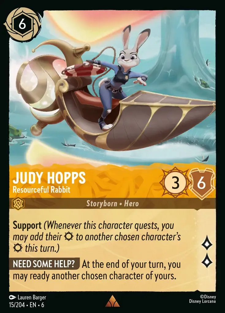 Judy Hopps - Resourceful Rabbit · Azurite Sea 15/204