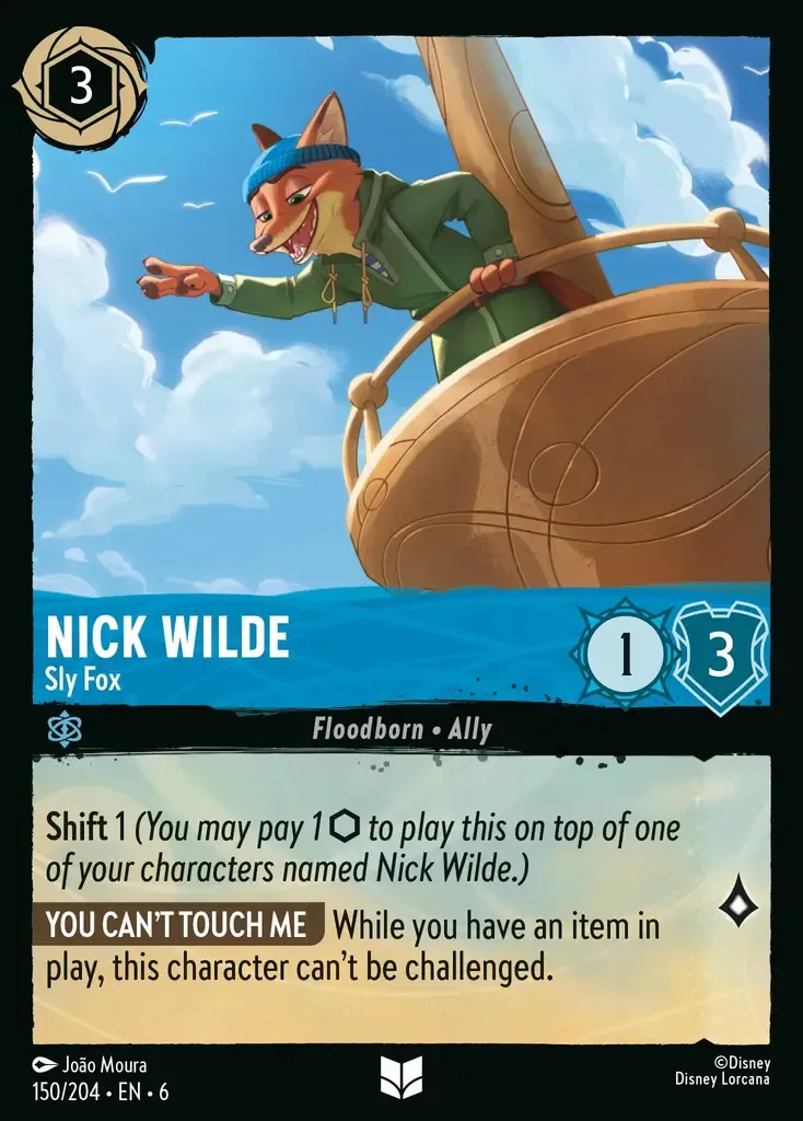 Nick Wilde - Sly Fox · Azurite Sea 150/204