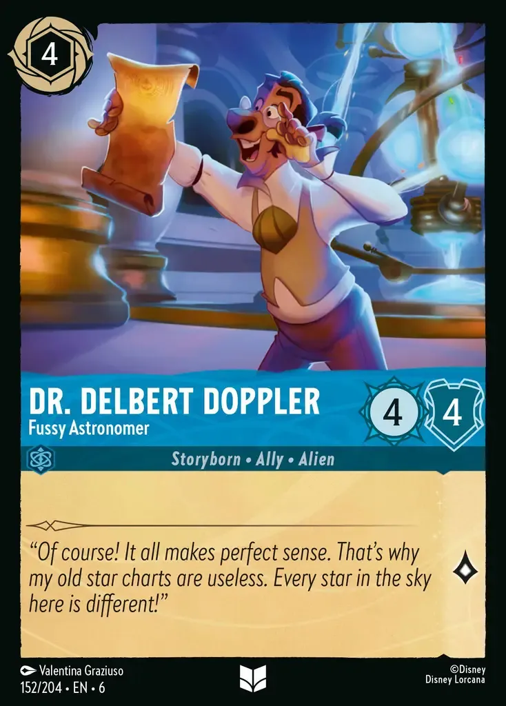 Dr. Delbert Doppler - Fussy Astronomer · Azurite Sea 152/204
