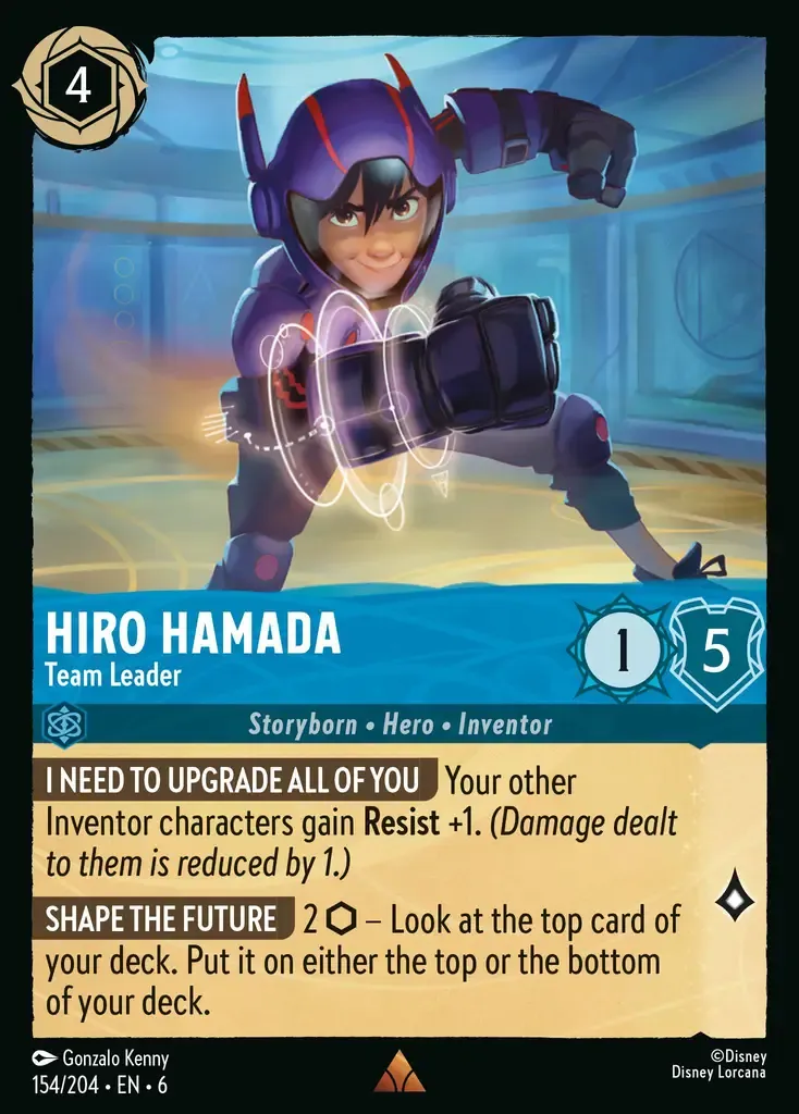 Hiro Hamada - Team Leader · Azurite Sea 154/204