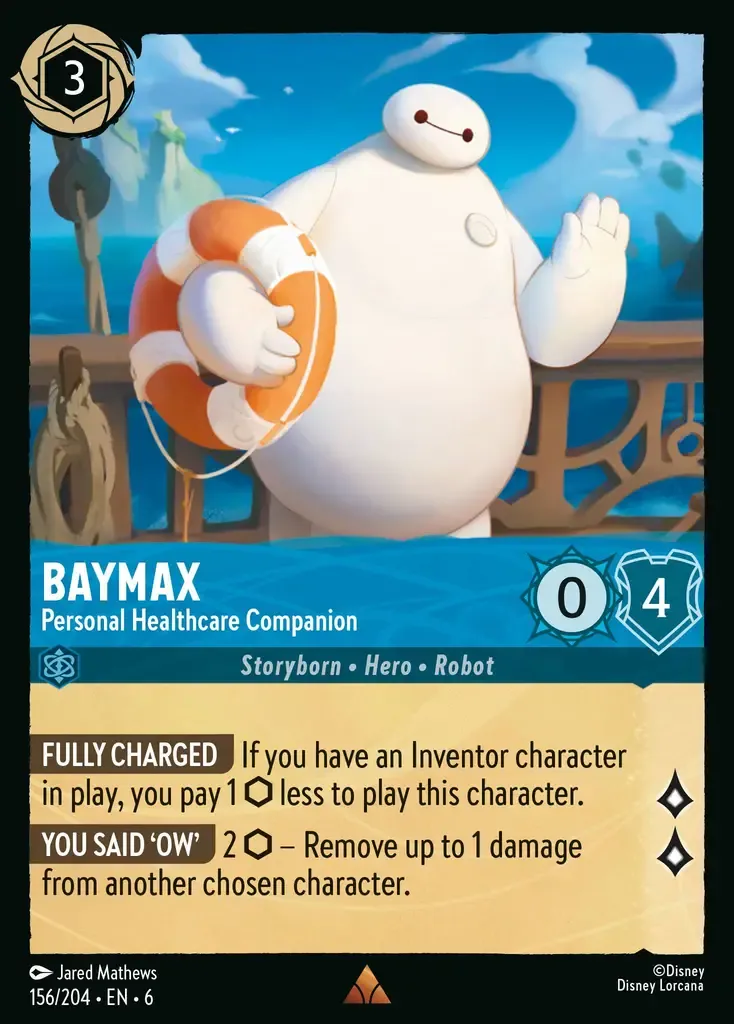 Baymax - Personal Healthcare Companion · Azurite Sea 156/204