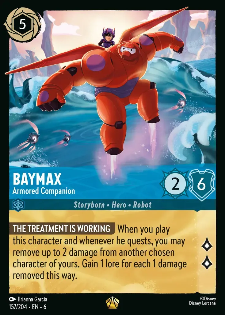 Baymax - Armored Companion · Azurite Sea 157/204