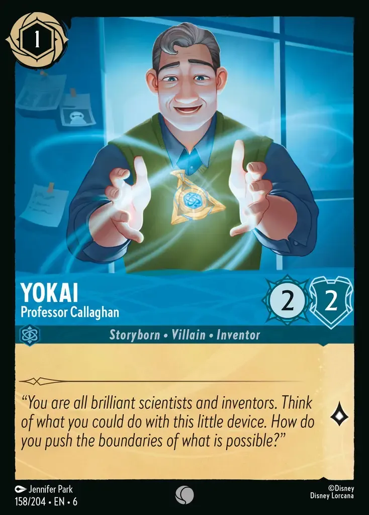 Yokai - Professor Callaghan · Azurite Sea 158/204