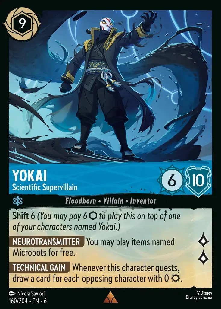 Yokai - Scientific Supervillain · Azurite Sea 160/204