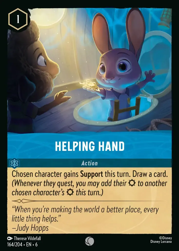 Helping Hand · Azurite Sea 164/204