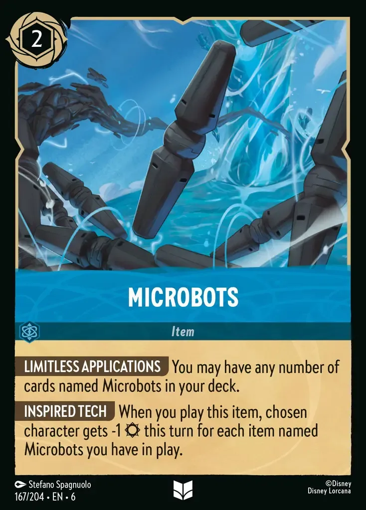 Microbots · Azurite Sea 167/204
