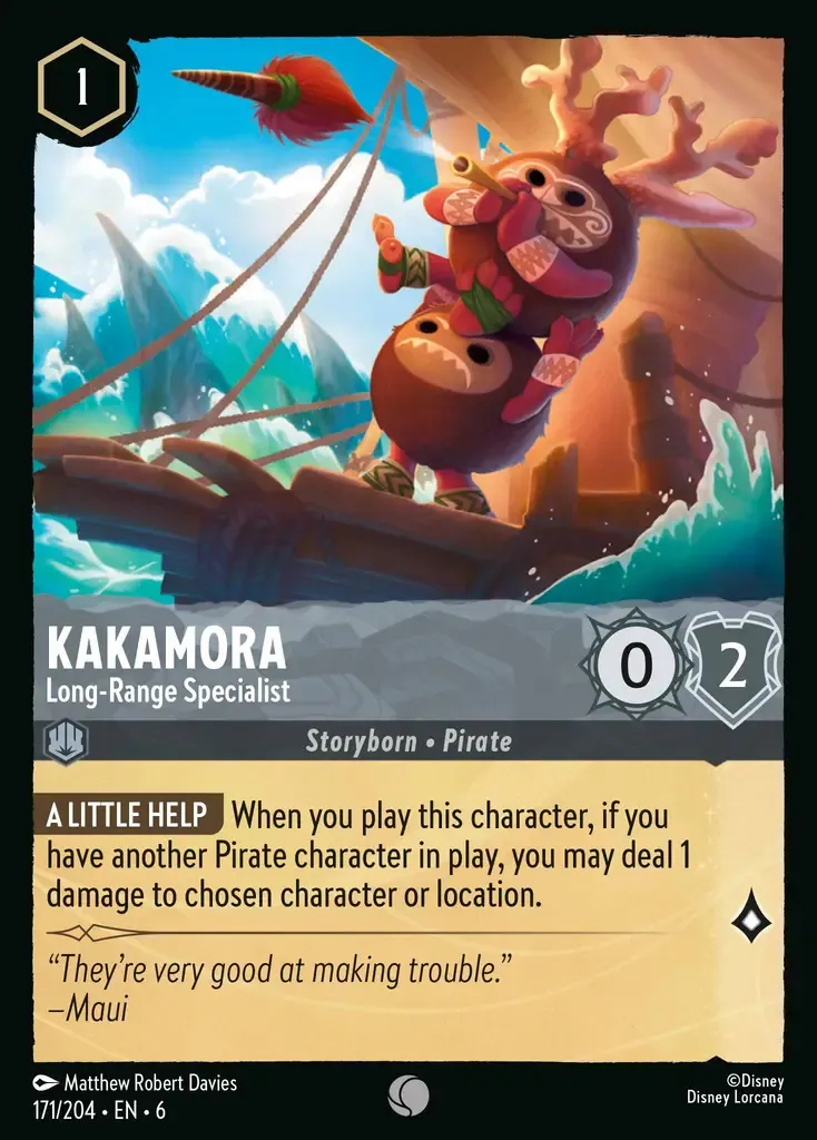 Kakamora - Long-Range Specialist · Azurite Sea 171/204