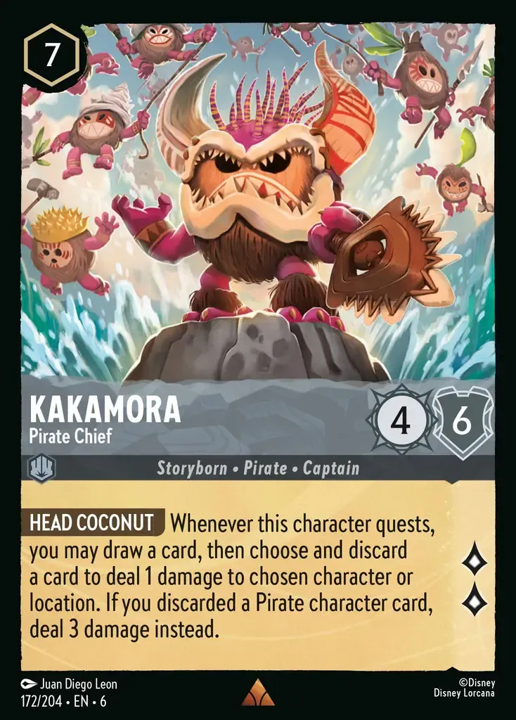 Kakamora - Pirate Chief · Azurite Sea 172/204