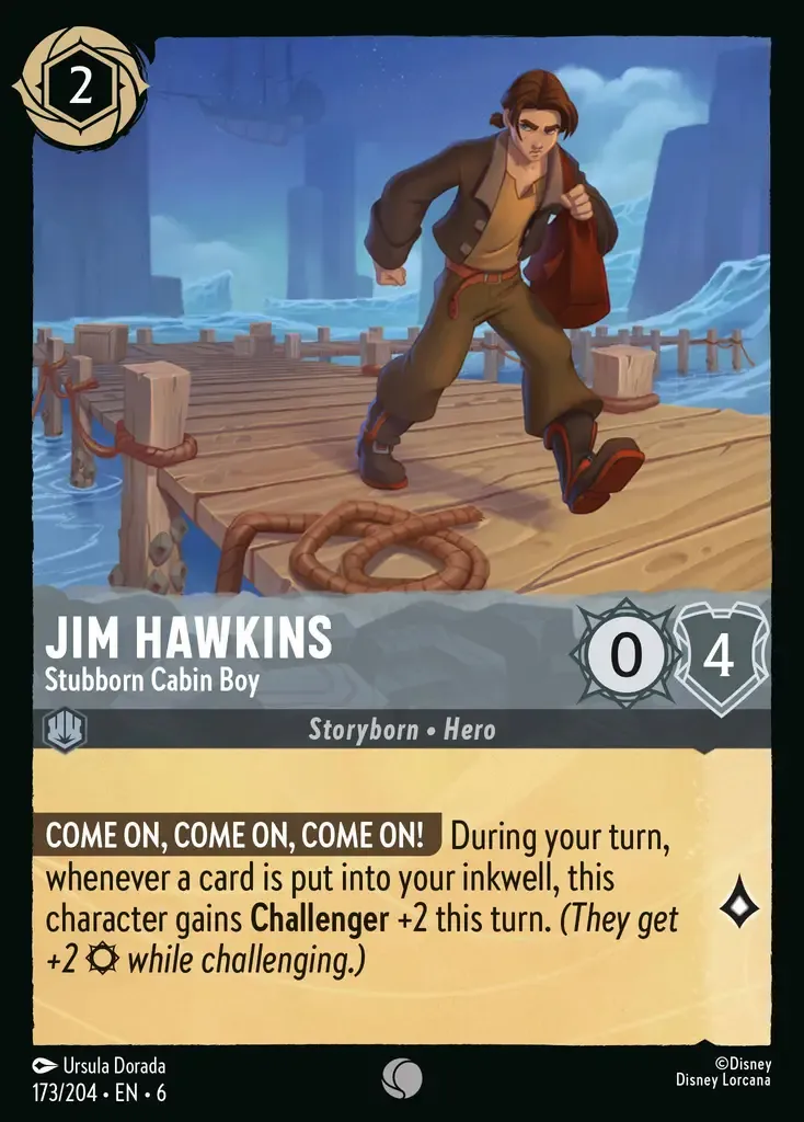 Jim Hawkins - Stubborn Cabin Boy · Azurite Sea 173/204