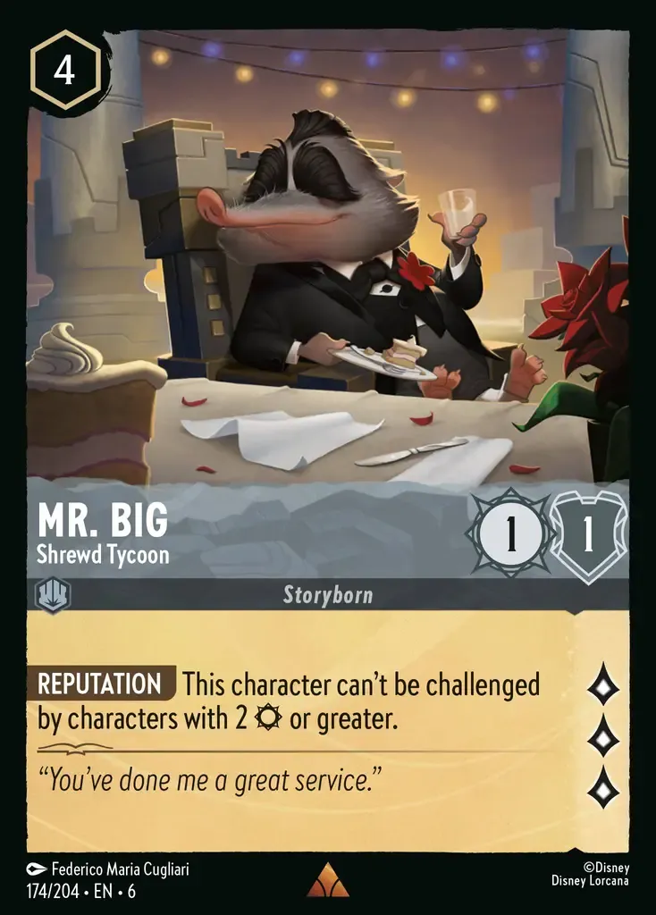 Mr. Big - Shrewd Tycoon · Azurite Sea 174/204