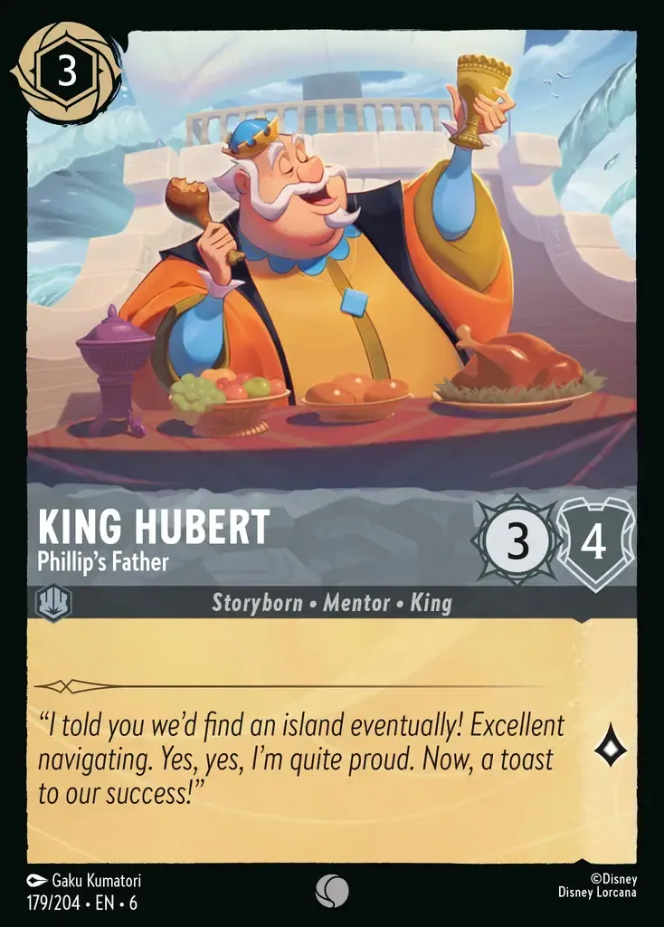 King Hubert - Phillip's Father · Azurite Sea 179/204