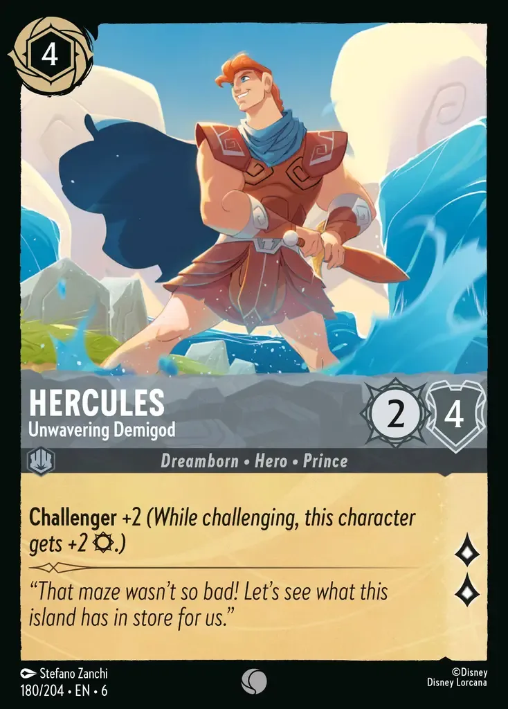Hercules - Unwavering Demigod · Azurite Sea 180/204