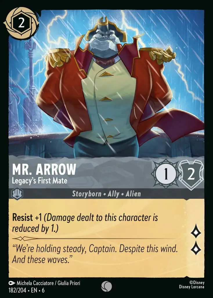 Mr. Arrow - Legacy's First Mate · Azurite Sea 182/204