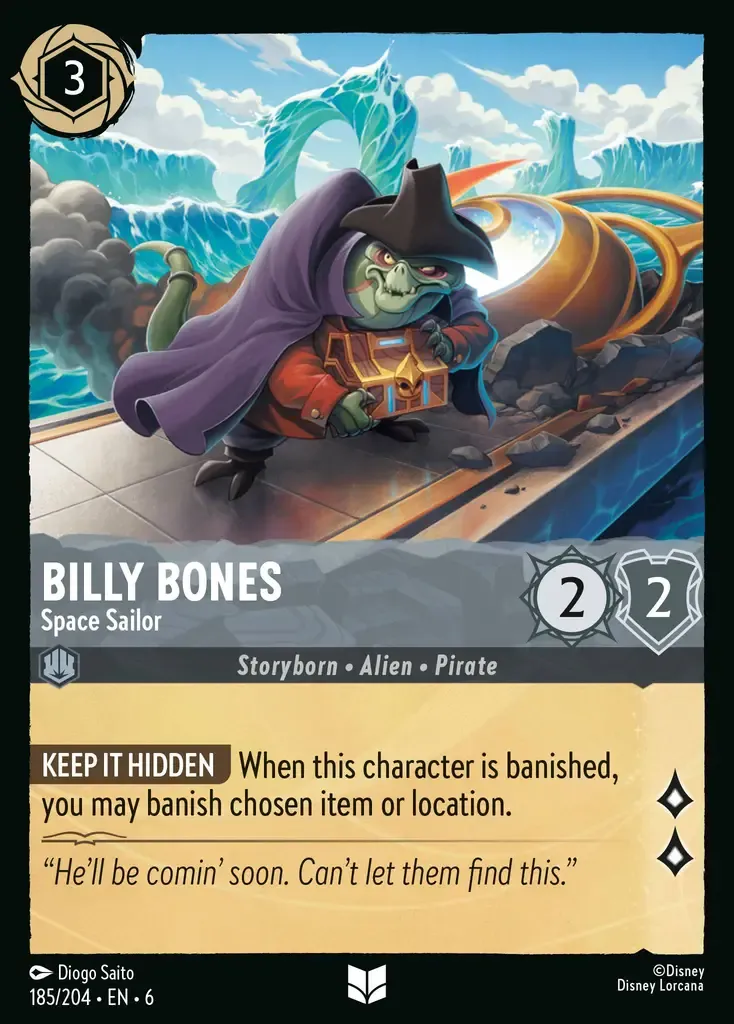 Billy Bones - Space Sailor · Azurite Sea 185/204