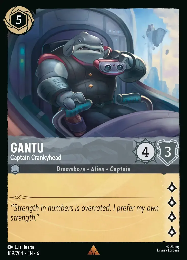 Gantu - Captain Crankyhead · Azurite Sea 189/204
