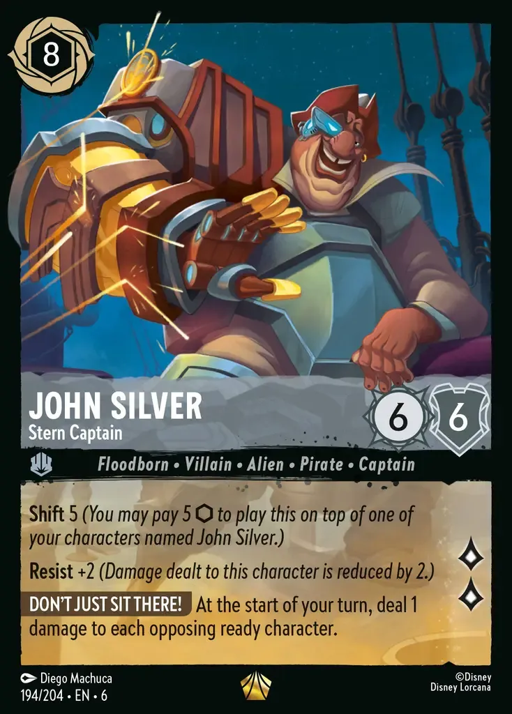 John Silver - Stern Captain · Azurite Sea 194/204