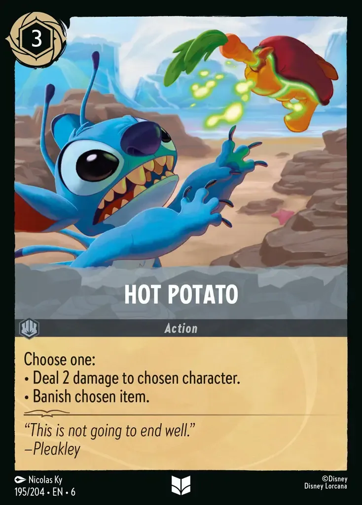 Hot Potato · Azurite Sea 195/204