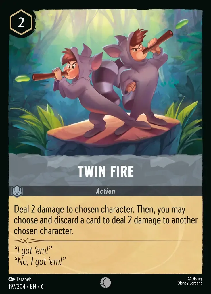 Twin Fire · Azurite Sea 197/204