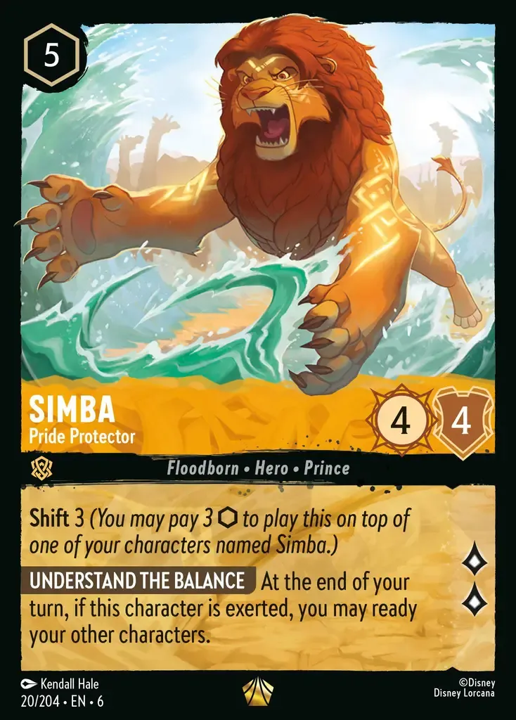 Simba - Pride Protector · Azurite Sea 20/204