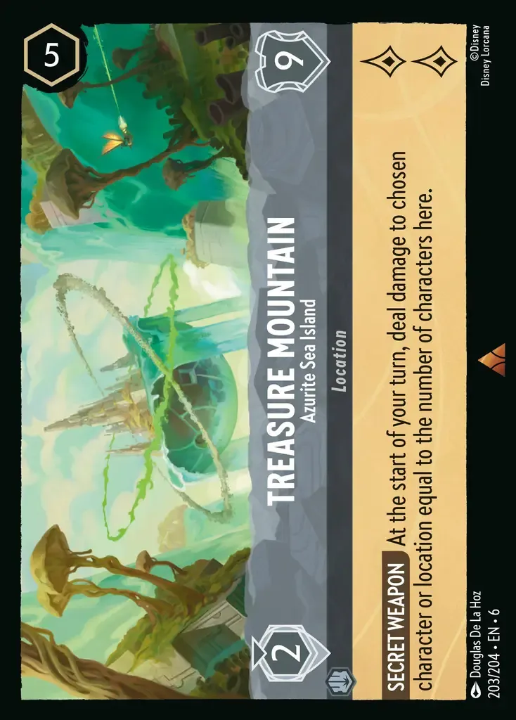 Treasure Mountain - Azurite Sea Island · Azurite Sea 203/204