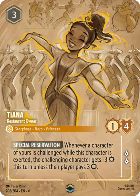 Tiana - Restaurant Owner · Azurite Sea 206/204