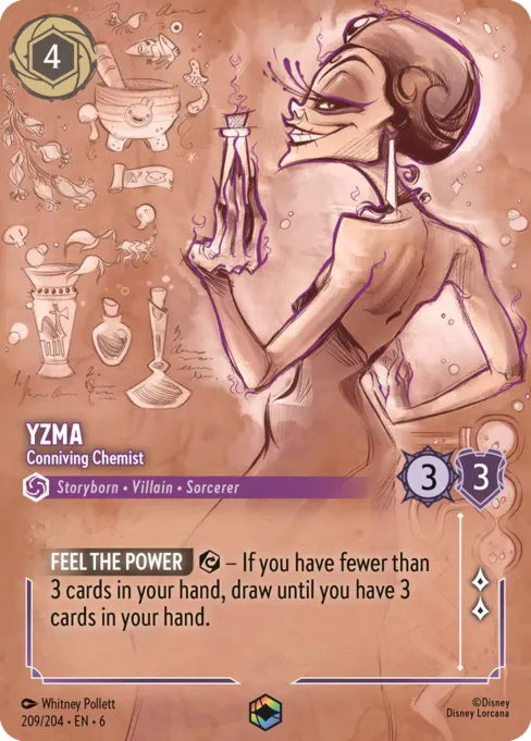 Yzma - Conniving Chemist · Azurite Sea 209/204