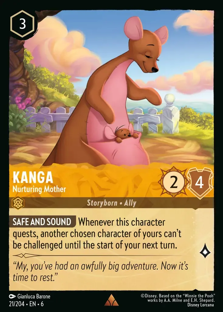 Kanga - Nurturing Mother · Azurite Sea 21/204