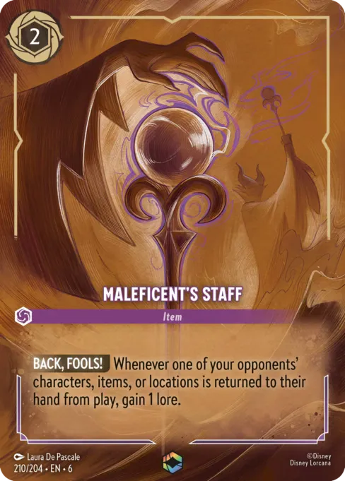 Maleficent's Staff · Azurite Sea 210/204