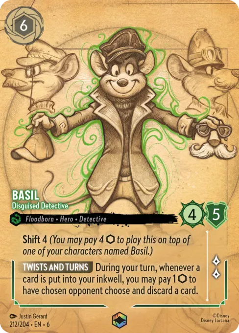 Basil - Disguised Detective · Azurite Sea 212/204