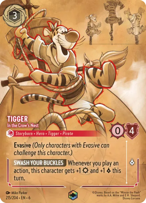 Tigger - In the Crow's Nest · Azurite Sea 215/204