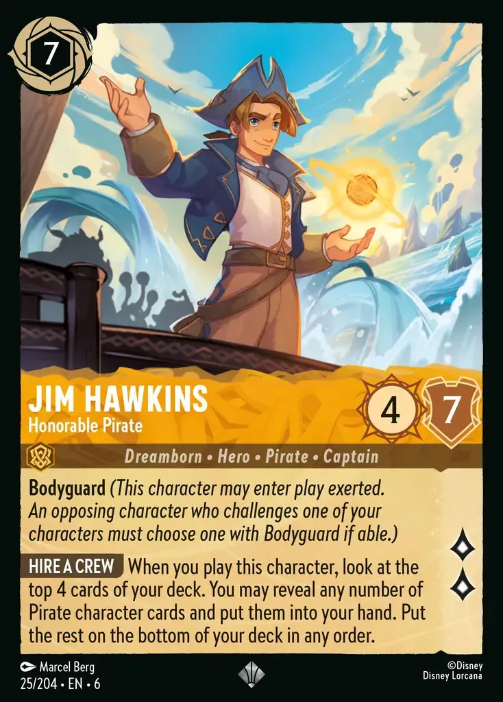 Jim Hawkins - Honorable Pirate · Azurite Sea 25/204