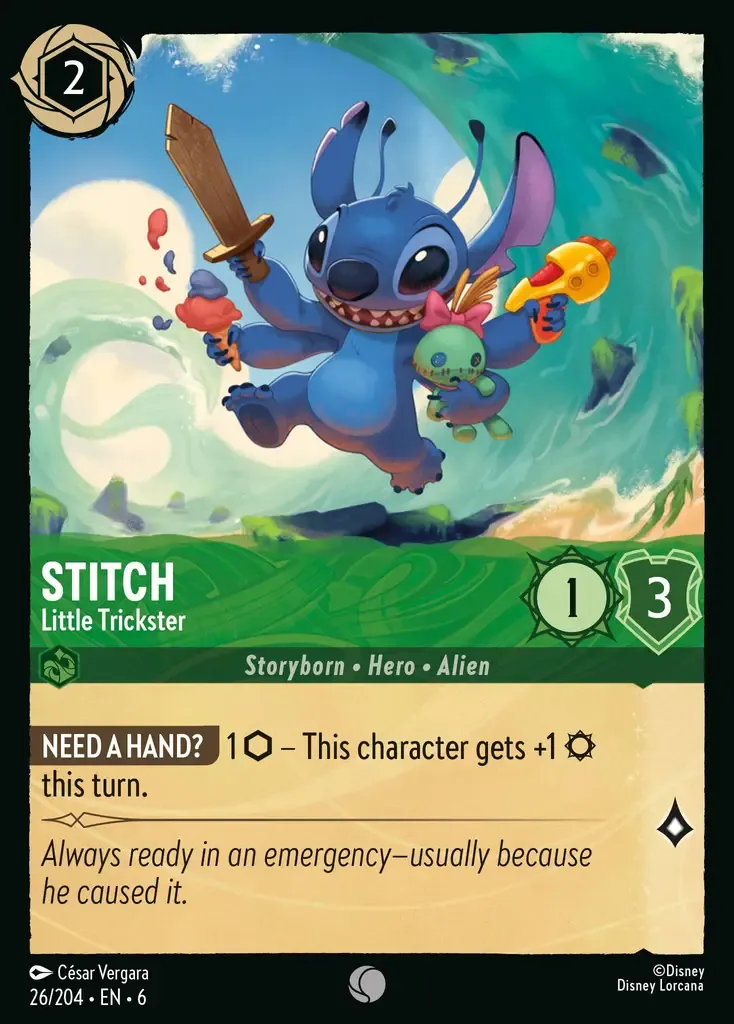 Stitch - Little Trickster · Azurite Sea 26/204